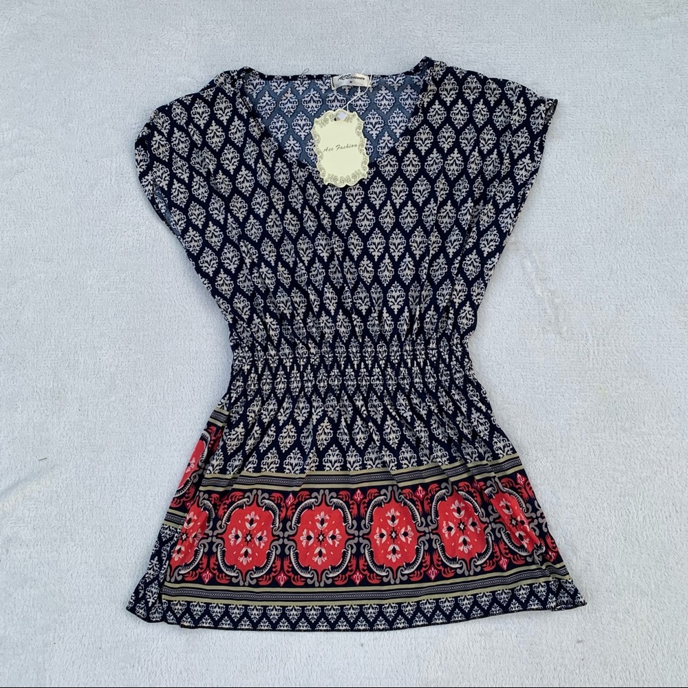 Ace Fashion Ruched Blouse